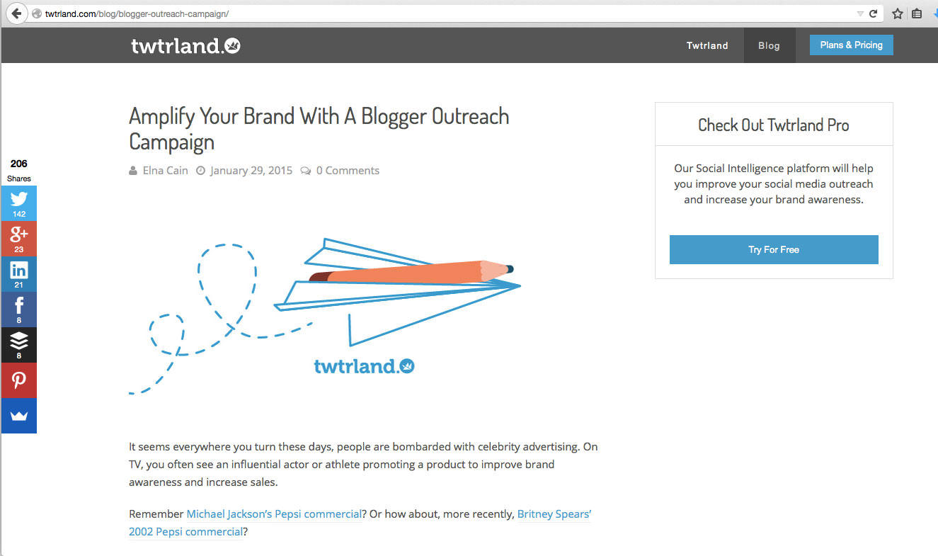 Amplify Your Brand With a Blogger Outreach Campaign