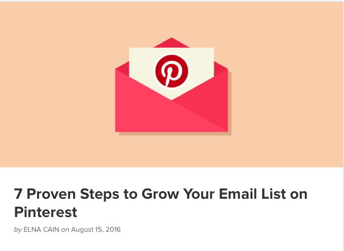 7 Proven Steps to Grow Your Email List on Pinterest