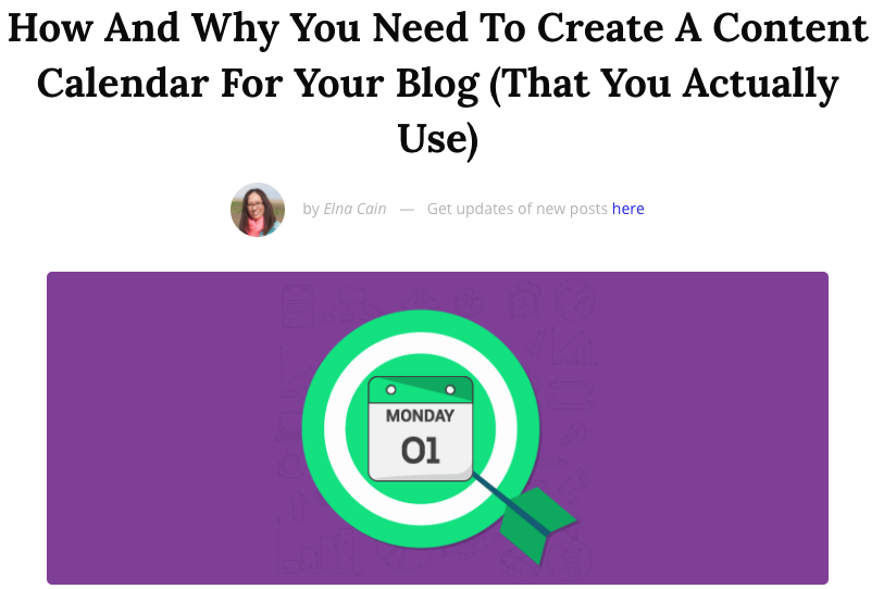 How and Why You Need to Create a Content Calendar for Your Blog (That You Actually Use)