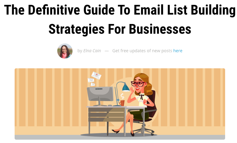 The Definitive Guide To Email List Building Strategies For Businesses