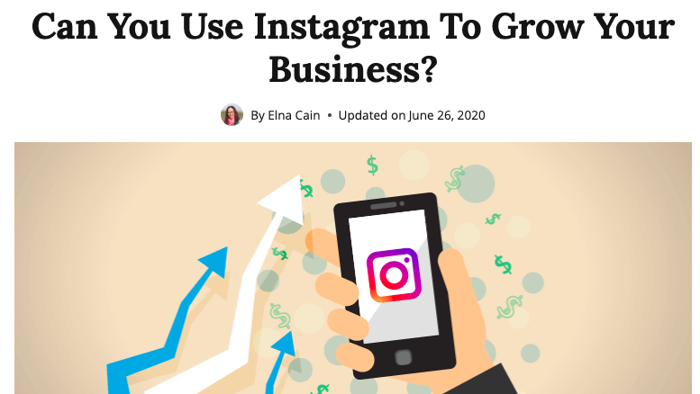 Can You Use Instagram to Grow Your Business?